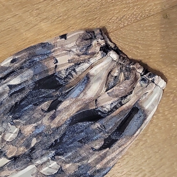 Buckle Black Size Medium blouse Gray Blue - Picture 3 of 5